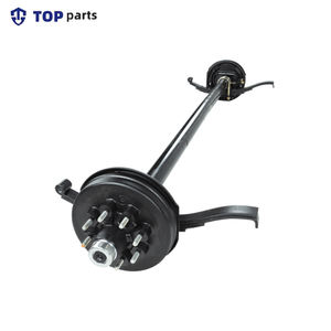 Ensemble d'essieu de <span class=keywords><strong>remorque</strong></span> <span class=keywords><strong>amortisseur</strong></span> à faible bruit et à roulement fluide de type torsion pour le transport de marchandises fragiles - Product Image 1