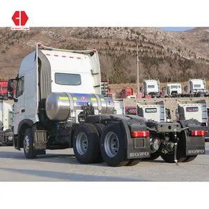 Sinotruk 6x4 10 tekerlekli ikinci el traktör kafa 50ton 420hp 6x4 traktör kamyon howo sinotruk 371 fiyat satış