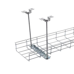 Plateau de câbles en treillis métallique électrozingué de haute qualité, best-seller, résistant à la corrosion - Product Image 5