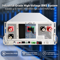 BMS haute tension GCE 3A à équilibrage actif avec BMU esclave 52S, BMS maître HV 416S1331.2V 400A pour batteries LiFePO4 BESS UPS
