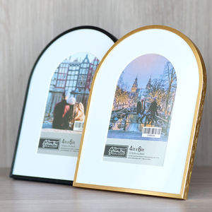 Cadre photo en aluminium courbé, <span class=keywords><strong>profil</strong></span>é, le plus vendu, directement <span class=keywords><strong>de</strong></span> l'usine, support d'exposition artistique unique, fin et robuste <span class=keywords><strong>de</strong></span> 14 mm pour salon - Product Image 3