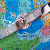 Globe terrestre d'éducation scientifique, taille 30cm Globe mondial Globe arqué avec Base en métal