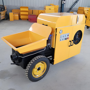 Mới 20m3h nhỏ nghiêng bê tông truyền đạt bơm diesel/điện thứ cấp Cấu trúc lõi thành phần động cơ nhà máy sản xuất - Product Image 2