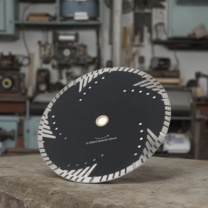 Disco da taglio a diamante segmentato circolare Turbo 230mm 9 pollici in acciaio ceramica lama personalizzabile supporto OEM marmo granito pietra - Product Image 4