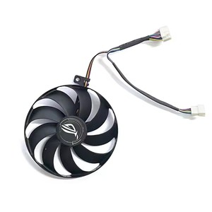 <span class=keywords><strong>ASUS</strong></span> Rogers RX 5600 <span class=keywords><strong>XT</strong></span> <span class=keywords><strong>5700</strong></span> 5700XT RX5700 ventilador de refrigeración de tarjeta gráfica T129215SU 87MM 7-PIN DC 12V 0.5A ventilador de tarjeta gráfica - Product Image 4