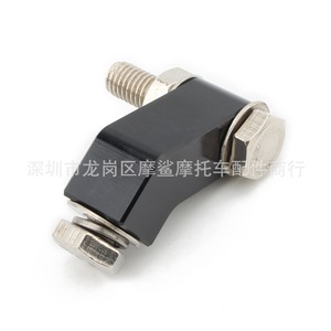 Motorcycle Headlight Extension <b>Bracket</b> CNC Aluminum Spotlight Mounting Kit For Harley Modification - Product Image 3