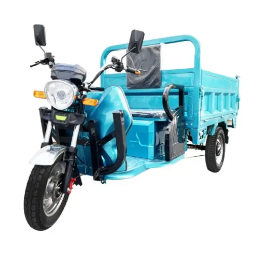 Cina tre ruote 1000W motore a benzina camion moto Cargo triciclo elettrico