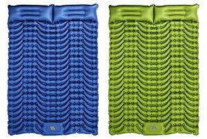 Matelas de camping gonflable double portable pour randonnée, extra-épais, pour 2 personnes, ultraléger - Product Image 5