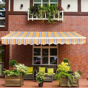 DX100 al aire libre barato Luz de poliéster Manual <span class=keywords><strong>toldos</strong></span> - Product Image 1