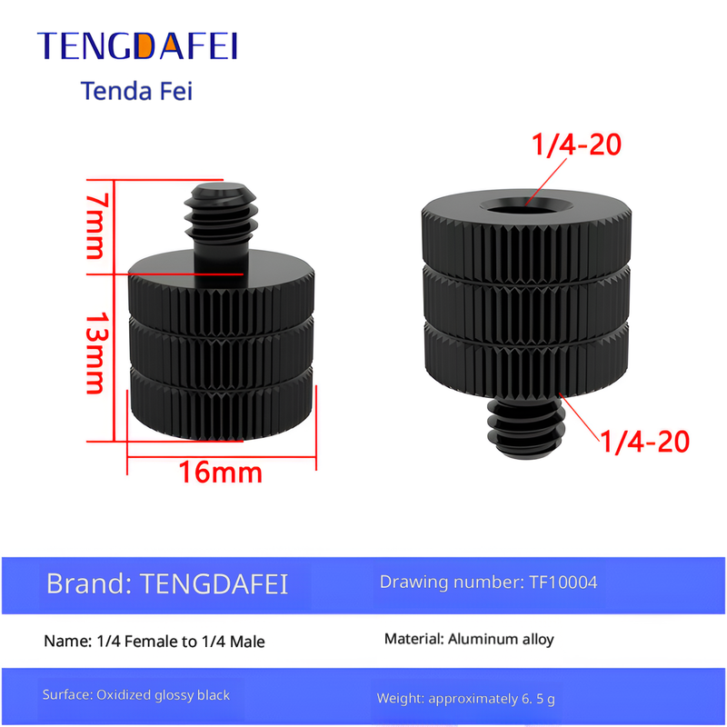 TF10004 (1/4 hembra a 1/4 macho)
