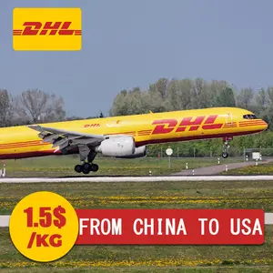 Cheapest air express shipping agent door to door delivery from china guangzhou to usa cost