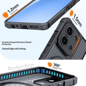 Funda para Teléfono <span class=keywords><strong>Redmi</strong></span> 15C con Diseño Animal, Soporte Magnético Resistente y Textura en Relieve - Product Image 4