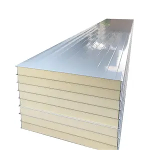 Polyurethane Cold Storage Sandwich Panel Portable Freezer Wall Isolation Panel