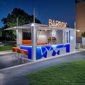 Chariot de conteneur de 3 mètres 2025, adapté à 2 personnes, pour la vente de hamburgers, de snacks, de pizzas, de services de restauration, camion mobile à vendre - Product Image 3