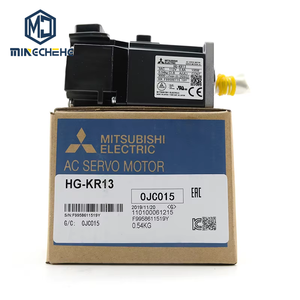 เซอร์โวมอเตอร์แรงเฉื่อยต่ำ HG-KR13 200V สำหรับเครื่องมือ CNC และระบบควบคุมการเคลื่อนที่ อะไหล่ทดแทนพร้อมเพลาคีย์ - Product Image 1