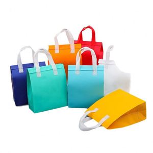 Eco Friendly Non-Woven Thermal Insulated Bag Custom Printed Reusable Cooler Tote Bag OEM Manufacturer - Product Image 5