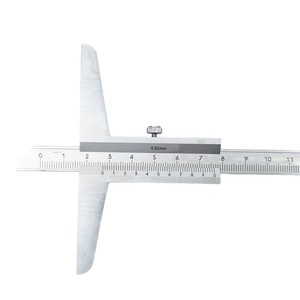 Jingjiang Lenghuan Vernier Caliper 0-200mm 0-300mm 0.02mm Accuracy Depth <b>Measurement</b> <b>Tool</b> - Product Image 5