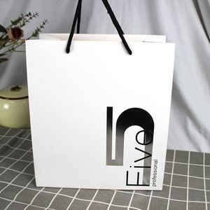 Sacs en papier de luxe en carton 250 g/m² pour le shopping, personnalisés avec votre propre logo, pour les marques célèbres, idéaux pour les vêtements (vente en gros) - Product Image 4