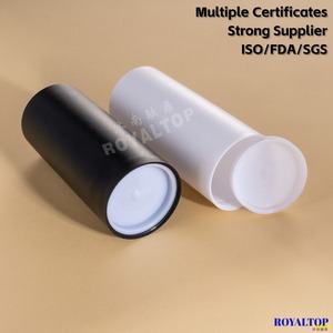 Trắng 90ml chai nhựa nhỏ gia vị bột mịn Muối bao bì Jar gia vị container với Shaker Nắp - Product Image 5