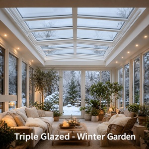 Ventana de Techo de Aluminio con Triple Acristalamiento y Aislamiento Térmico para Jardín de Invierno en Climas Fríos - Product Image 2