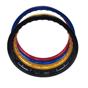 Juego de Ruedas de Motocross 21x1.6 19x2.15, Aleación de Aluminio CNC 7050-T6, <span class=keywords><strong>125</strong></span>/250/450cc, Alta Durabilidad, para Carreras, con Radios, DOT - Product Image 3