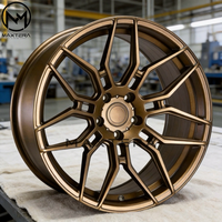 Rines de Aleación Maxtera Forged Custom WF CF2 -FF Style para Autos de Pasajeros BMW M2 M3 M4 Audi AMG Mustang Porsche Macan Tesla VW