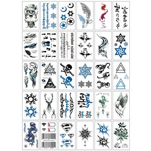 Nuevo Tatuaje Temporal Adhesivo, Resistente al Agua y a los Rayos UV, Diseño Vibrante, Ideal para Promociones y Moda - Product Image 6