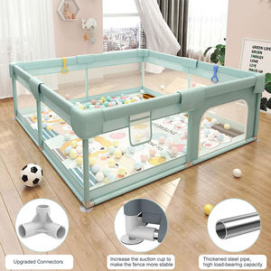 Box Pieghevole Portatile Multifunzione Personalizzabile per Neonati Centro Attività in Tessuto Oxford Resistente all'Usura - Product Image 4