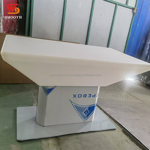 โต๊ะไฟ LED ทรงสี่เหลี่ยมผืนผ้าสำหรับงานแต่งงานห้องจัดเลี้ยงวันเกิดโต๊ะสำหรับงานเลี้ยง - Product Image 4