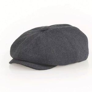 Casquette Gavroche Homme Style Peaky Blinders Gatsby Rétro Britannique 8 Panneaux pour Automne Hiver – Vente en Gros - Product Image 2