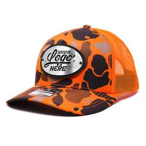 Custom Embroidery Back Mesh Gorras Cap Suede Camouflage Richardson 168 Style Customizable Richardson 112 Mesh Trucker <b>Hat</b> - Product Image 5