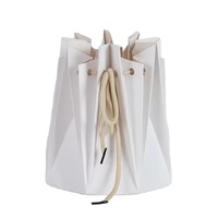 Boîtes d'emballage en papier kraft blanc pour fleurs, vente en gros PLD 2026, boîtes en carton personnalisées exquises, boîte aquatique imperméable pour fleurs