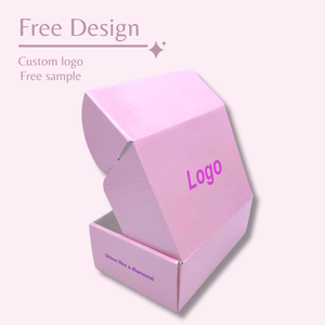 Tùy Chỉnh Thiết Kế Logo In Ấn Giấy Sóng Cứng Bao Bì Các Tông Vận Chuyển Bưu Phẩm Màu Đen Gửi Thư Thuê Bao Hộp - Product Image 5