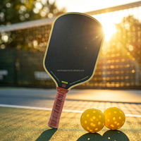 Raquette de pickleball personnalisée Gen 5 16 mm de haute qualité avec noyau en mousse pressée à chaud et anneau EVA Loco pour le divertissement