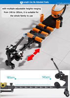 Dispositivo de Tracción Lumbar Manual Portátil de Plástico Eminent para Estiramiento de Cuello, Cuerpo, Cintura y Piernas, Extensible para Cama