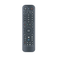 Télécommande vocale RCU OEM ODM Hostrong pour boîtier TV Android Amiko A11 Series A9 Green A9Z Blu, prise en charge de la personnalisation