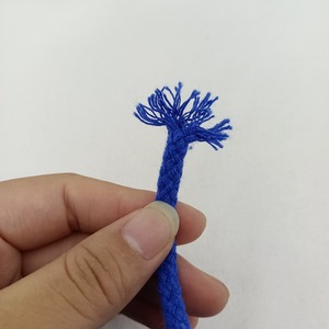 Tali Kapas 8-untai Warna Sesuai Pesanan Grosir 6mm untuk Keranjang Tali Kapas Alami Buatan Tangan - Product Image 2