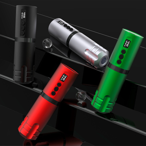 Máquina de Tatuaje Rotativa Inalámbrica Recargable con Pantalla LED de 1800 mAh, Pluma de Tatuaje Profesional para Uso Artístico Corporal - Product Image 5