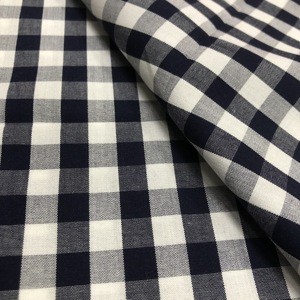 121261 Tissu en rayonne teint en fil, certifié OEKO-TEX, écologique, respirant, voile, pour vêtements, couleurs en stock, offre spéciale - Product Image 4