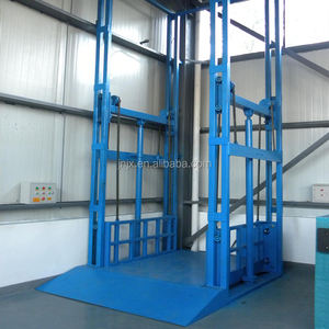 Lift Elevator Hidrolik Elektrik Rantai untuk Material Luar Ruangan, Barang Kargo, Gudang, dengan Kapasitas 5m 8m 10m 2t 5t 10t dan Biaya Rendah - Product Image 4