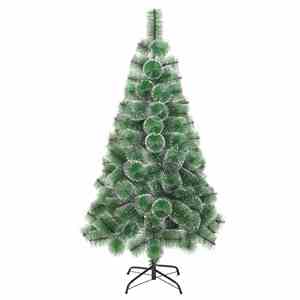 Manufacturers Direct <b>Christmas</b> <b>Christmas</b> <b>Tree</b> Snow Pine Needle 1.2/1.5/1.8/2.1m <b>Christmas</b> <b>Tree</b> Simulation <b>Tree</b> with White Frost - Product Image 1