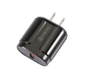 QC3.0 Fast Charger 18W 5V/9V/12V USB Wall Adapter for Mobile Phone <b>Tablet</b> & Laptop with PC Fireproof Material - Product Image 6