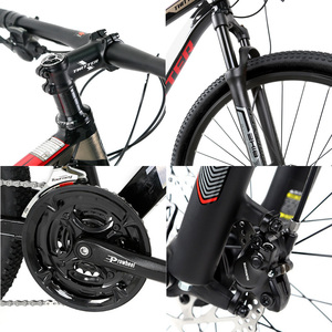 <span class=keywords><strong>V</strong></span>élo de montagne en aluminium 29 pouces TW3900XC avec frein à disque hydraulique, 24 vitesses, soudure lisse, cadre rigide MTB - Product Image 4