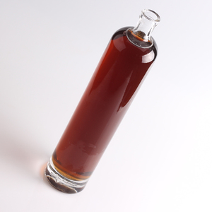 Bán buôn nhà sản xuất 750 ml khối lượng cao cao đã kết thúc chai thủy tinh ngắn cổ cao Flint màn hình in Whisky Vodka tinh thần sử dụng - Product Image 3