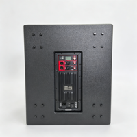 VAMAV Pro Audio NOVA AX18S 1000W RMS DSP-EFFEKTEN Klasse D 18-Zoll Holz-Subwoofer Bühnen-Profi-Soundsystem für Konzerte, DJs und Bars