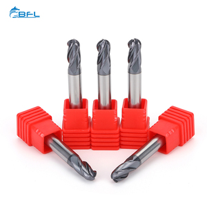 BFL <strong>Tungsten</strong> <strong>Carbide</strong> 4 Flutes Ball Nose <strong>End</strong> <strong>Mill</strong> For Steel - Product Image 5