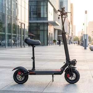 Trottinette électrique 1200W pour adultes, 50 <span class=keywords><strong>km</strong></span>/h, pliable, tout-terrain, 48V, 11 pouces, longue portée, haute vitesse, pour les trajets quotidiens - Product Image 2
