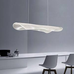 Nuevo estilo de decoración del hogar, lámpara colgante de aluminio y hierro, línea de acrílico nórdico, luz colgante para comedor - Product Image 4