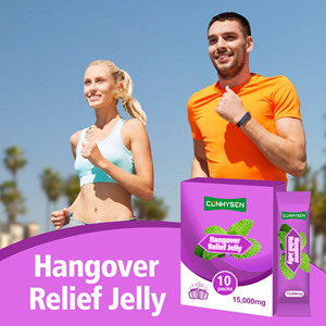 Suplemento Herbal Vegano de Alta Calidad, Anti-Alcohol, Alivia el Hígado, Aumenta la Energía, Gelatina para la Resaca, Alivio de la Resaca - Product Image 3