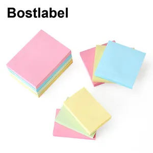 Bostlabel Sticky Note Pad Voor Kantoor School Huis Cadeau Met Verschillende Kleuren Best Verkocht Op Maat Sticky Notes Nieuwe Design Vormen Schattig